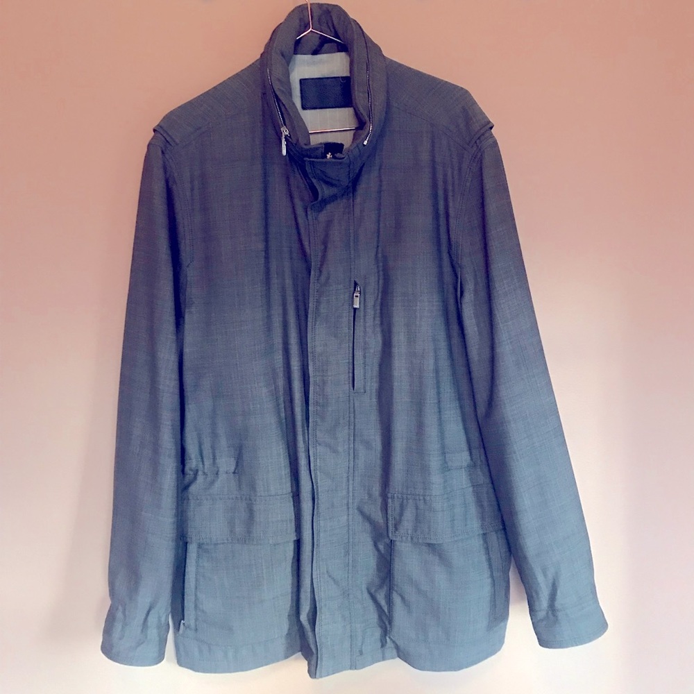 Ermenegildo Zegna Waterproof Dress Jacket with hidden hood